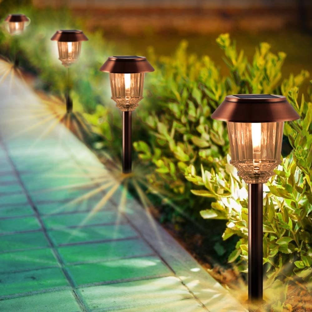 Xmcosy  XLLNN8S - Solar Bollard Lights