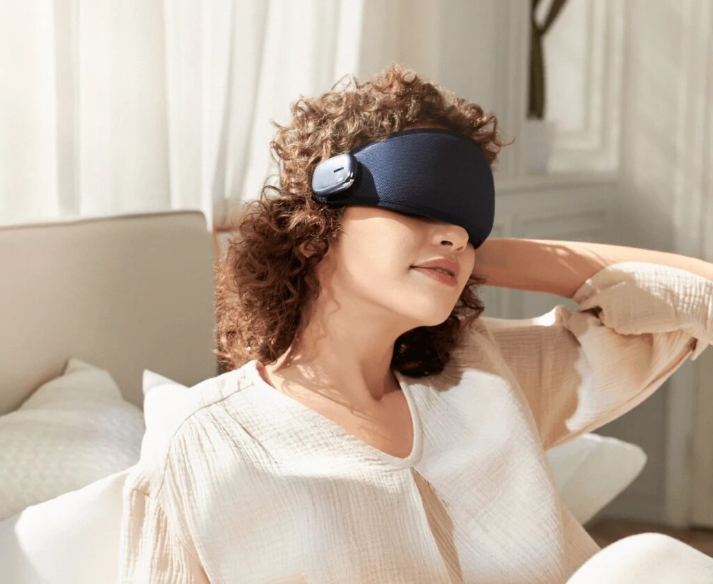 Eye massager mask