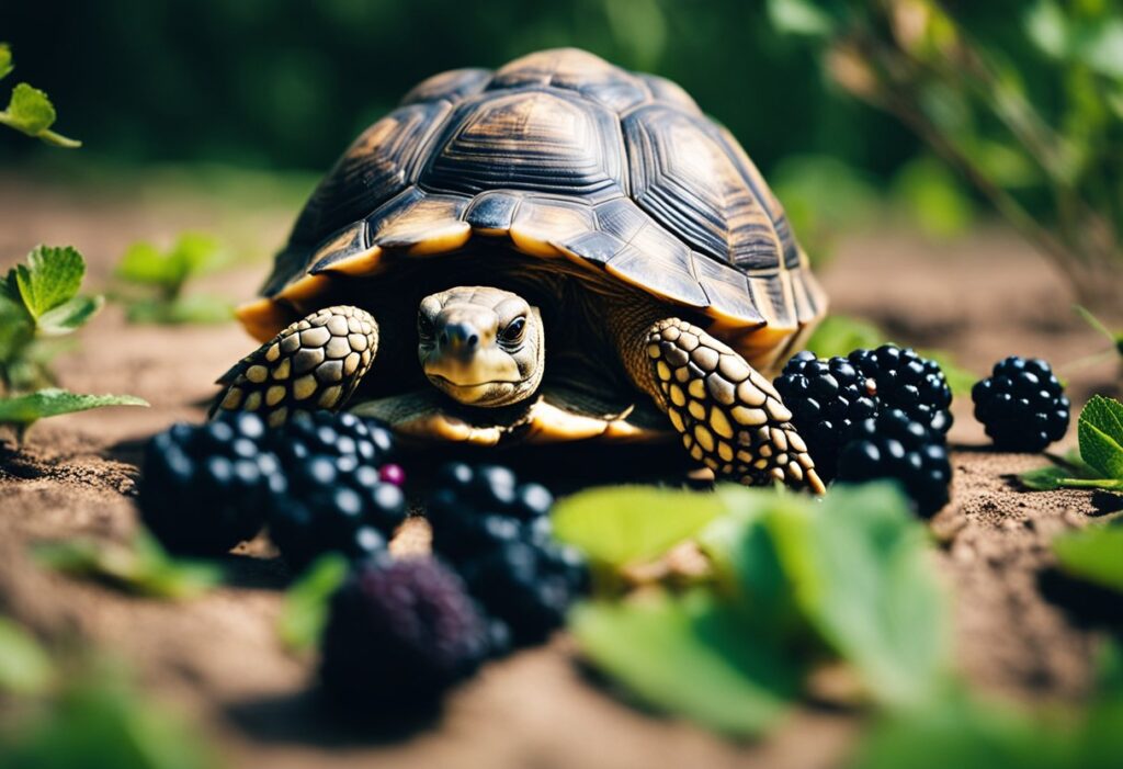 Can Tortoises Eat Blackberries