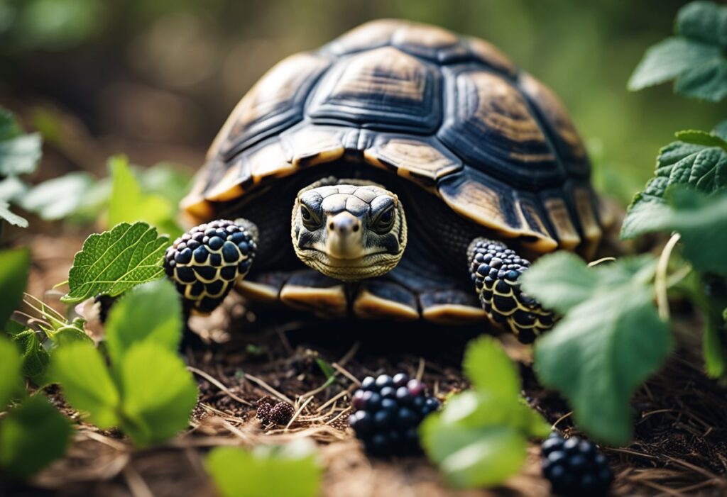 Can Tortoises Eat Blackberries