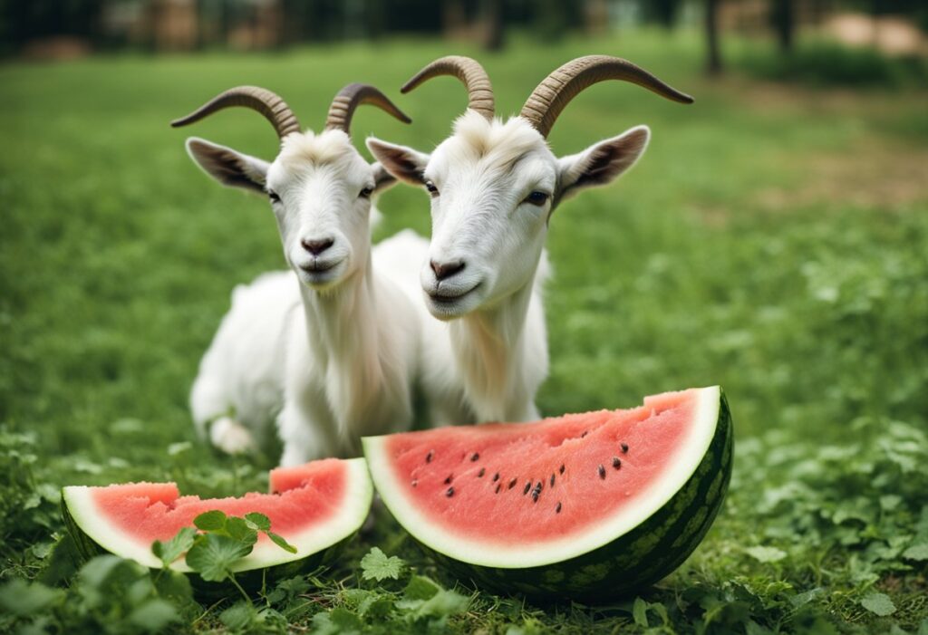 Can Goats Eat Watermelon