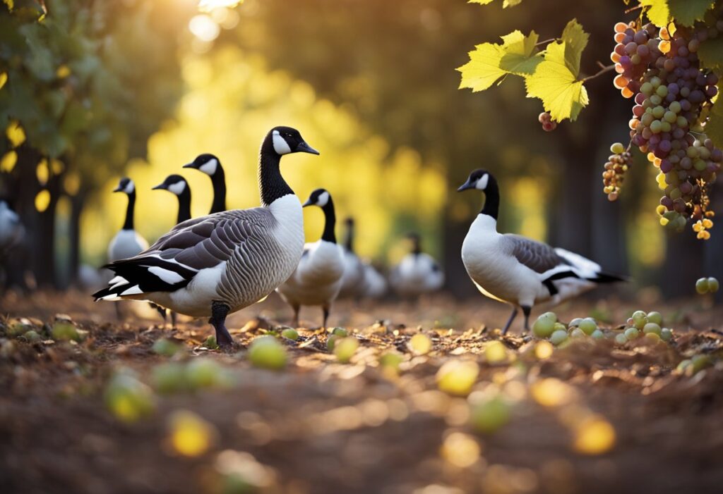 Can Geese Eat Grapes