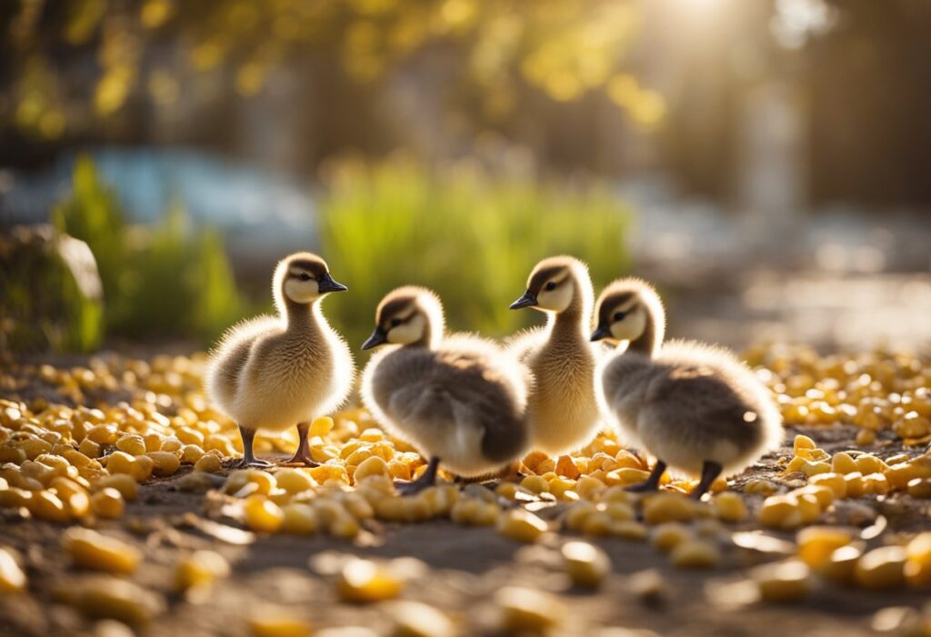 Can Baby Geese Eat Cracked Corn