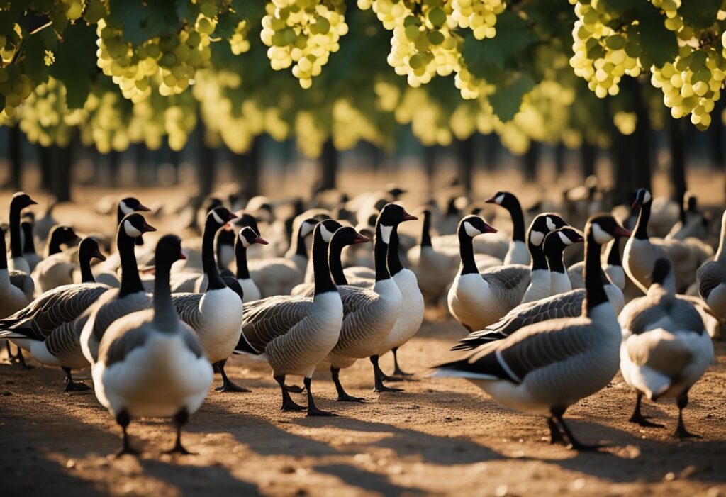 Can Geese Eat Grapes