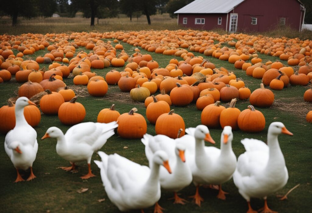 Can Geese Eat Pumpkin