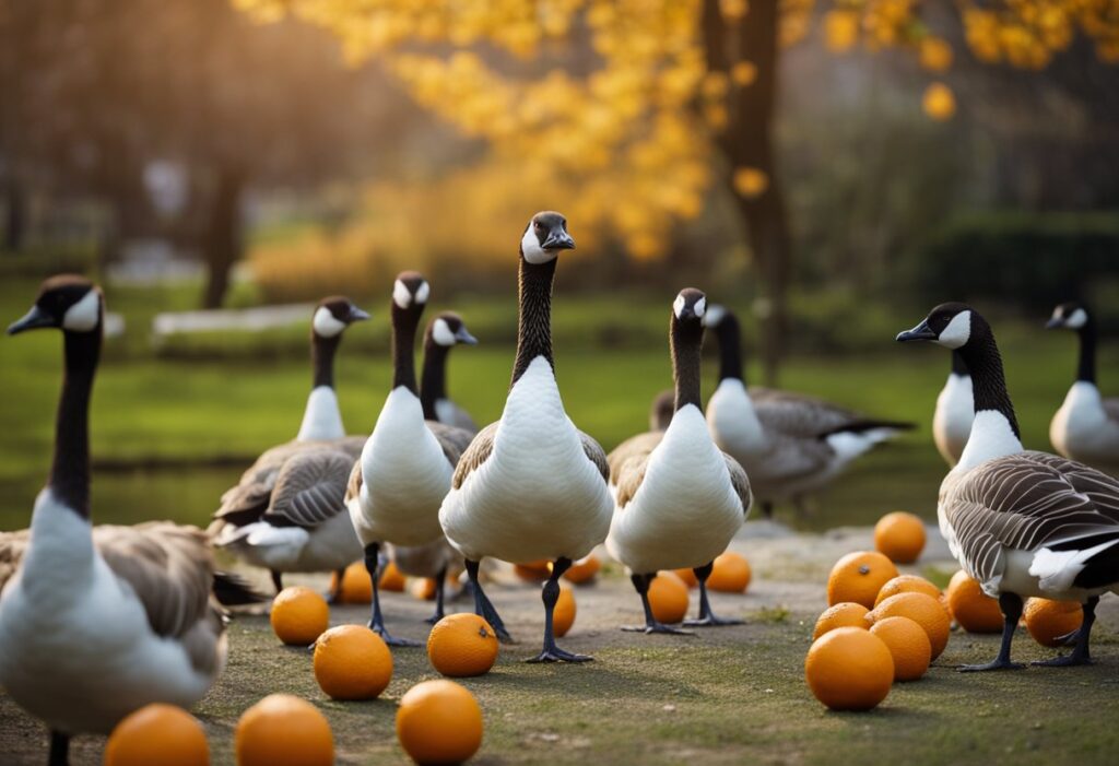 Can Geese Eat Oranges