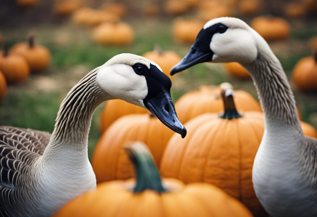 Can Geese Eat Pumpkin