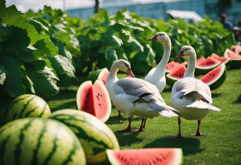 Can Geese Eat Watermelon