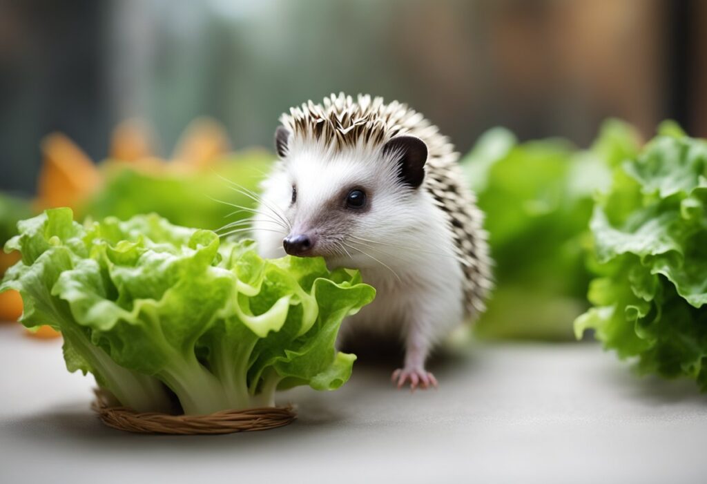 Can African Pygmy Hedgehogs Eat Lettuce