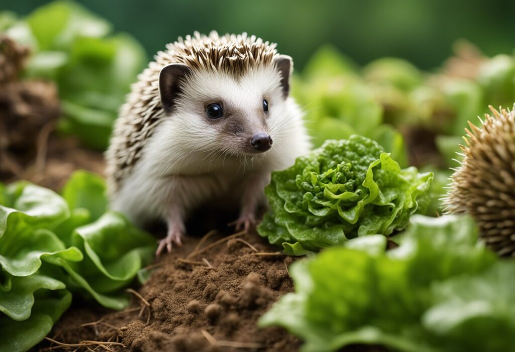 Can African Pygmy Hedgehogs Eat Lettuce