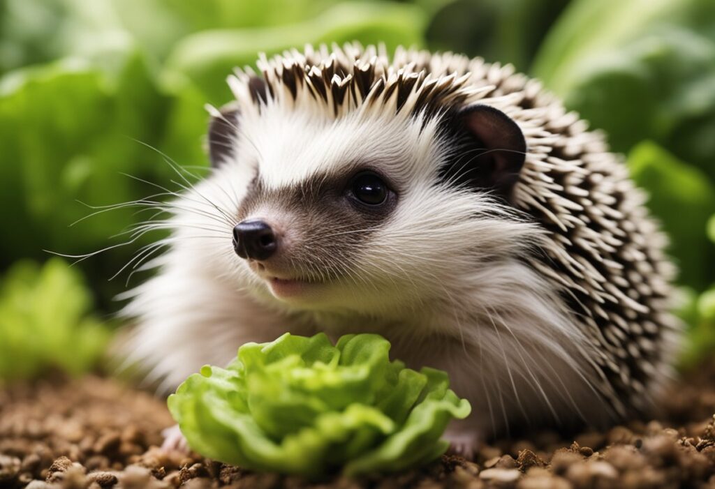 Can African Pygmy Hedgehogs Eat Lettuce