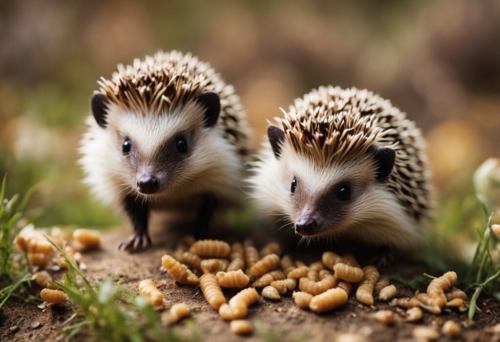 Can Baby Hedgehogs Eat Mealworms