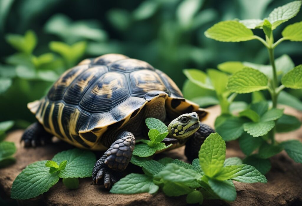 Can Tortoises Eat Mint Leaves