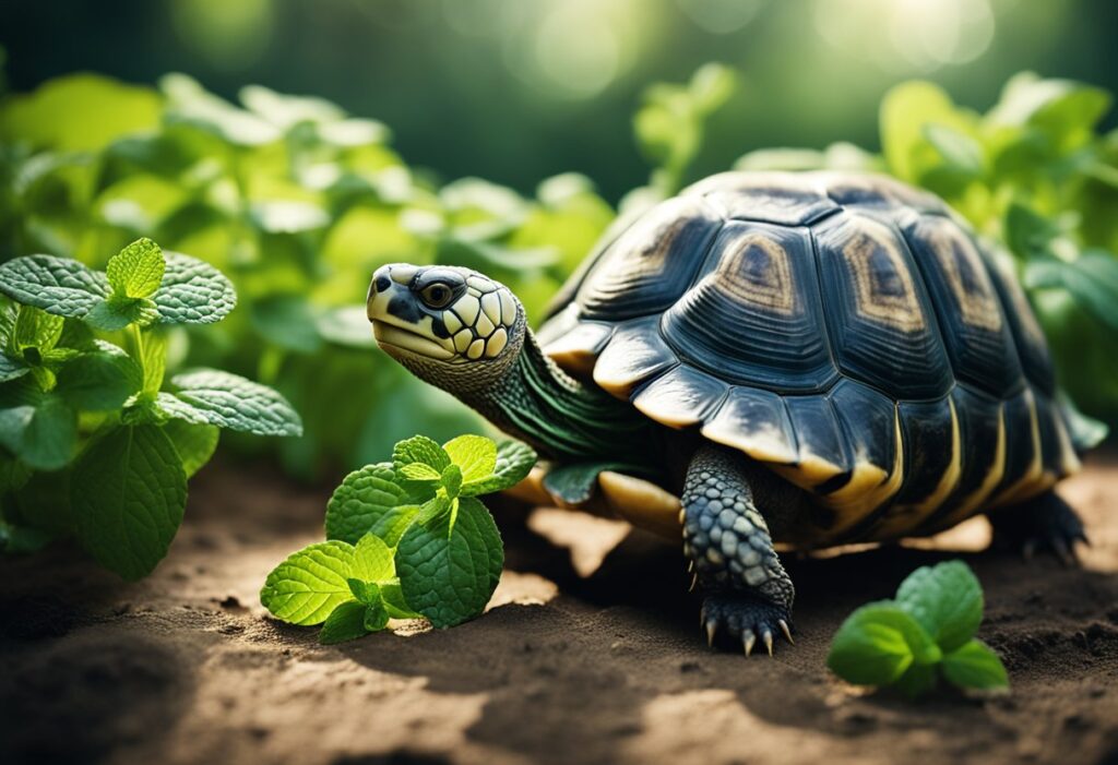 Can Tortoises Eat Mint Leaves