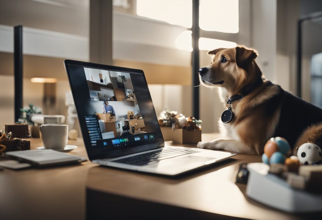 How to Monitor Your Dog from Work