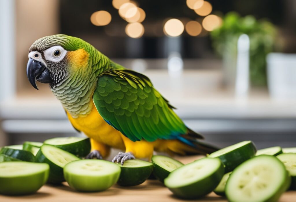 Can Conures Eat Cucumbers