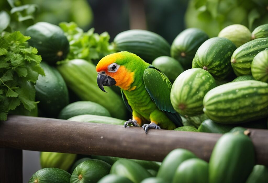 Can Conures Eat Cucumbers