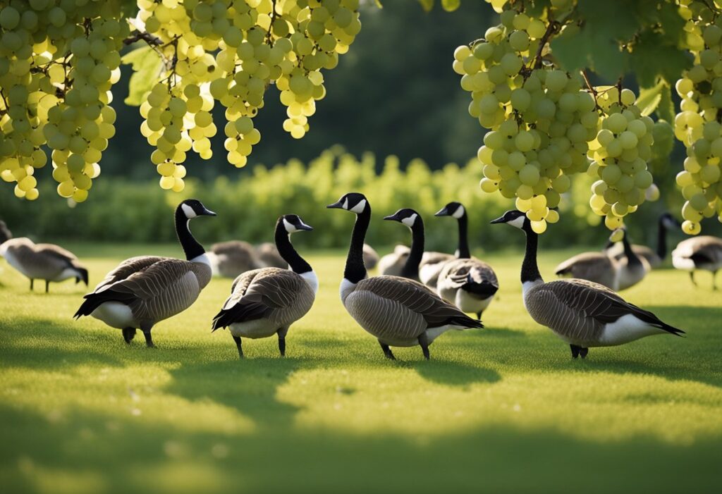 Can Canada Geese Eat Grapes