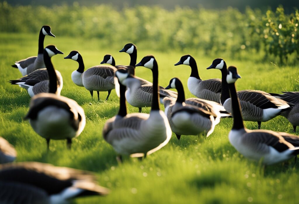 Can Canada Geese Eat Grapes