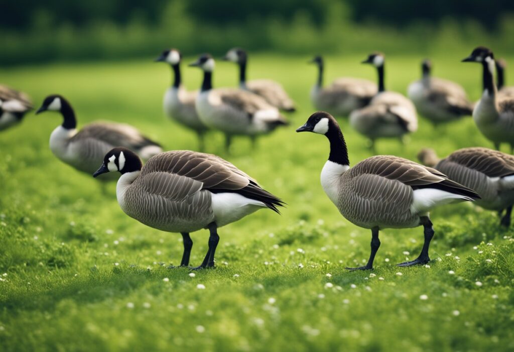 Can Canadian Geese Eat Blueberries