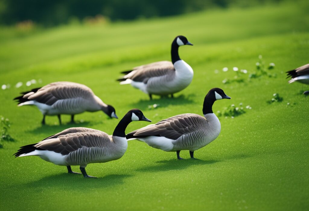 Can Canadian Geese Eat Blueberries