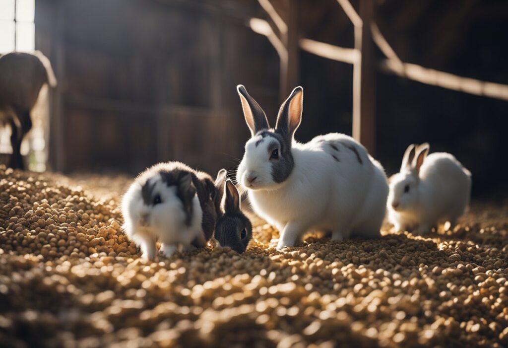 Can Rabbits Eat Goat Feed