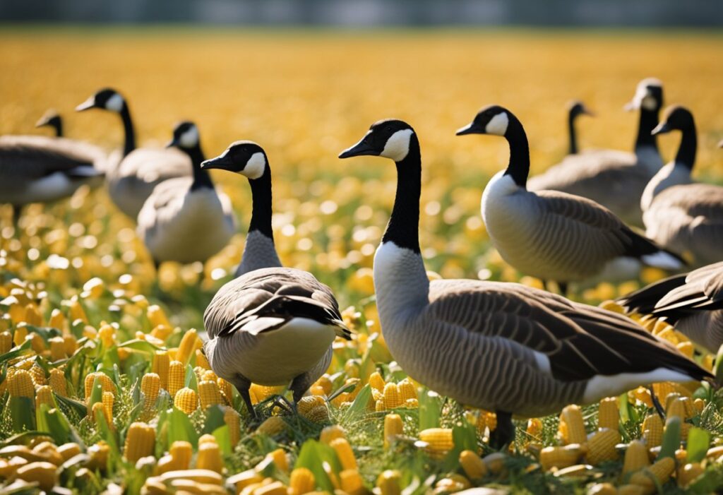 Can Canadian Geese Eat Corn