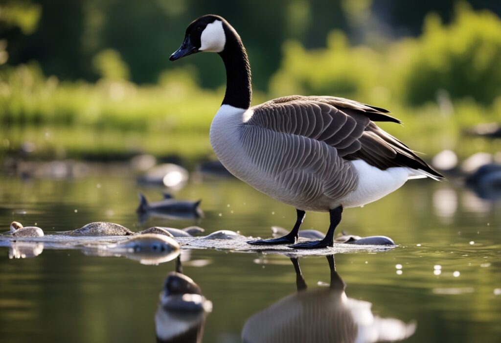 Can Canadian Geese Eat Fish