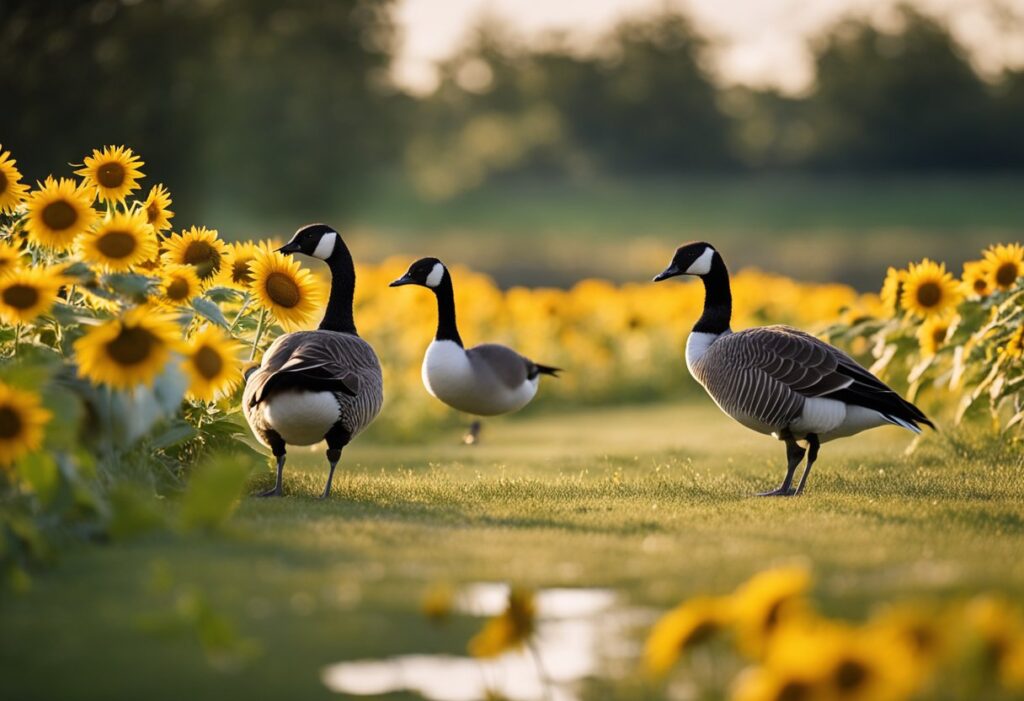 Can Canadian Geese Eat Sunflower Seeds