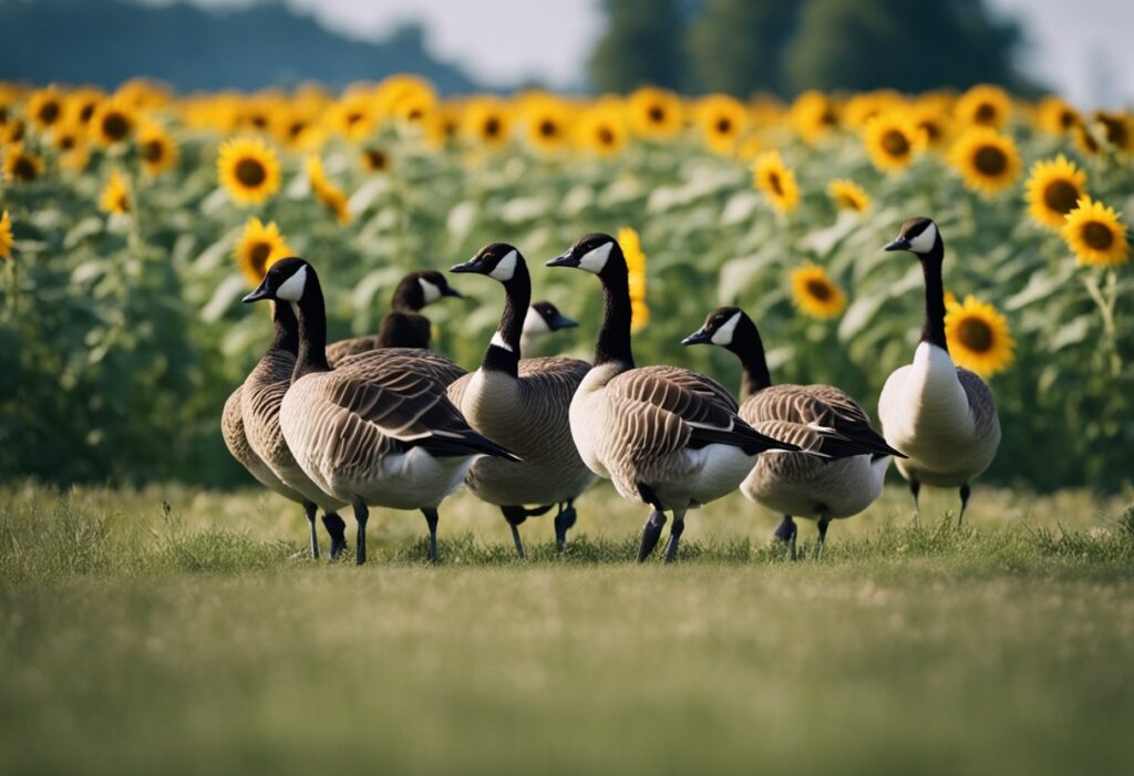 Can Canadian Geese Eat Sunflower Seeds