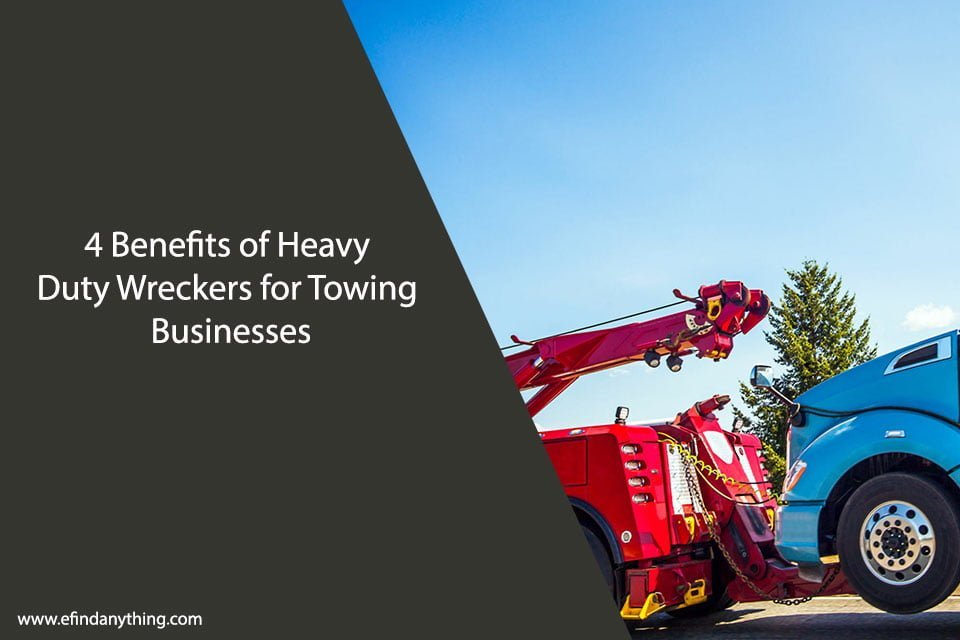 4 Benefits of Heavy Duty Wreckers for Towing Businesses