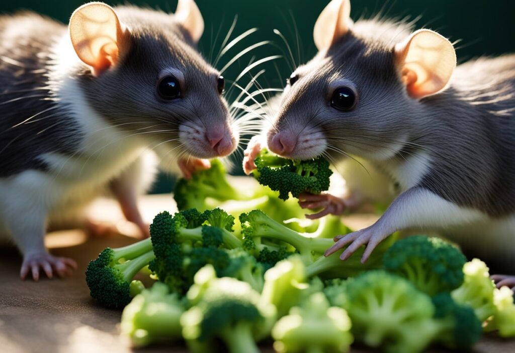 Can Rats Eat Cooked Broccoli