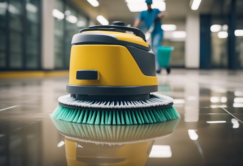 How to Use a Floor Scrubber