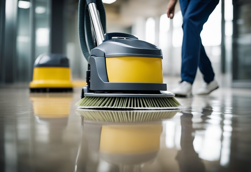 How to Use a Floor Scrubber