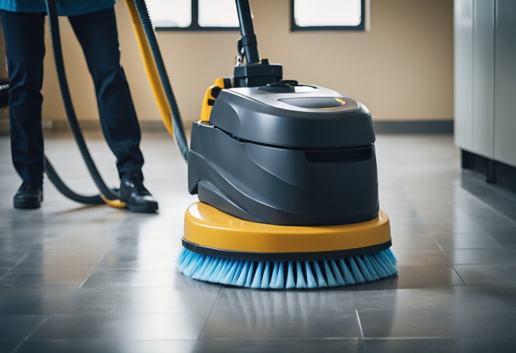 How to Use a Floor Scrubber