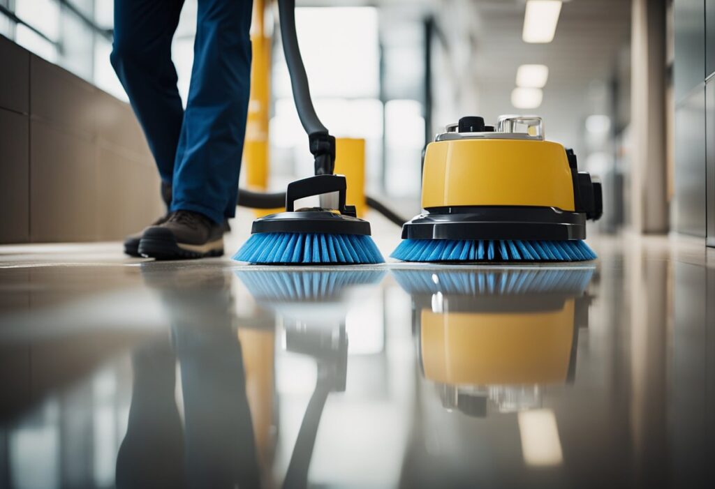 How to Use a Floor Scrubber