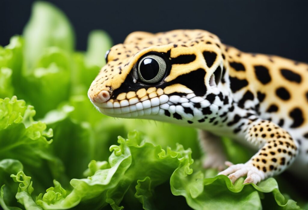 Can Leopard Geckos Eat Lettuce