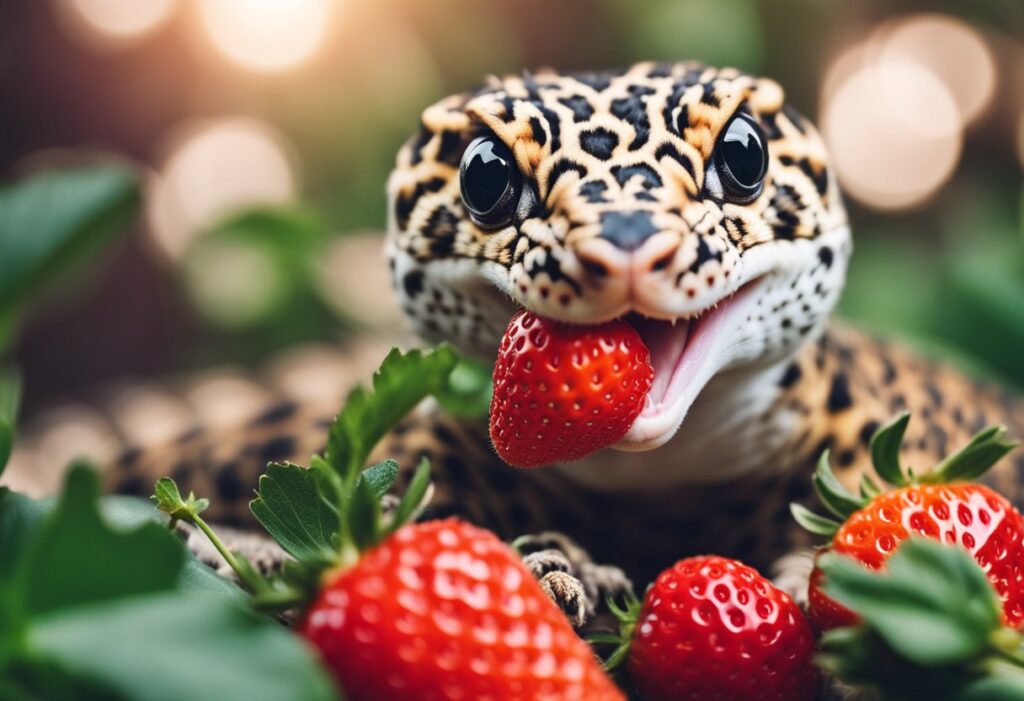 Can Leopard Geckos Eat Strawberries