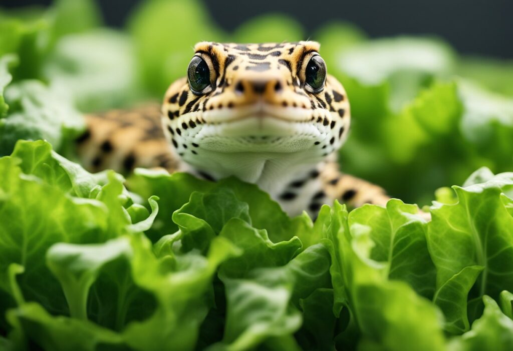 Can Leopard Geckos Eat Lettuce