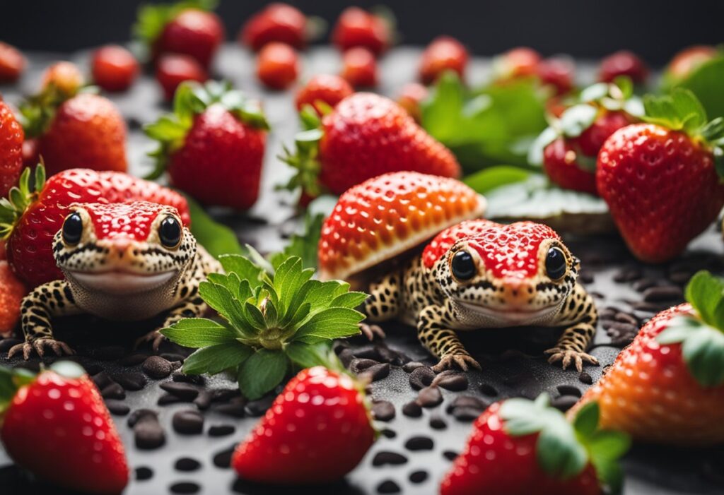 Can Leopard Geckos Eat Strawberries 