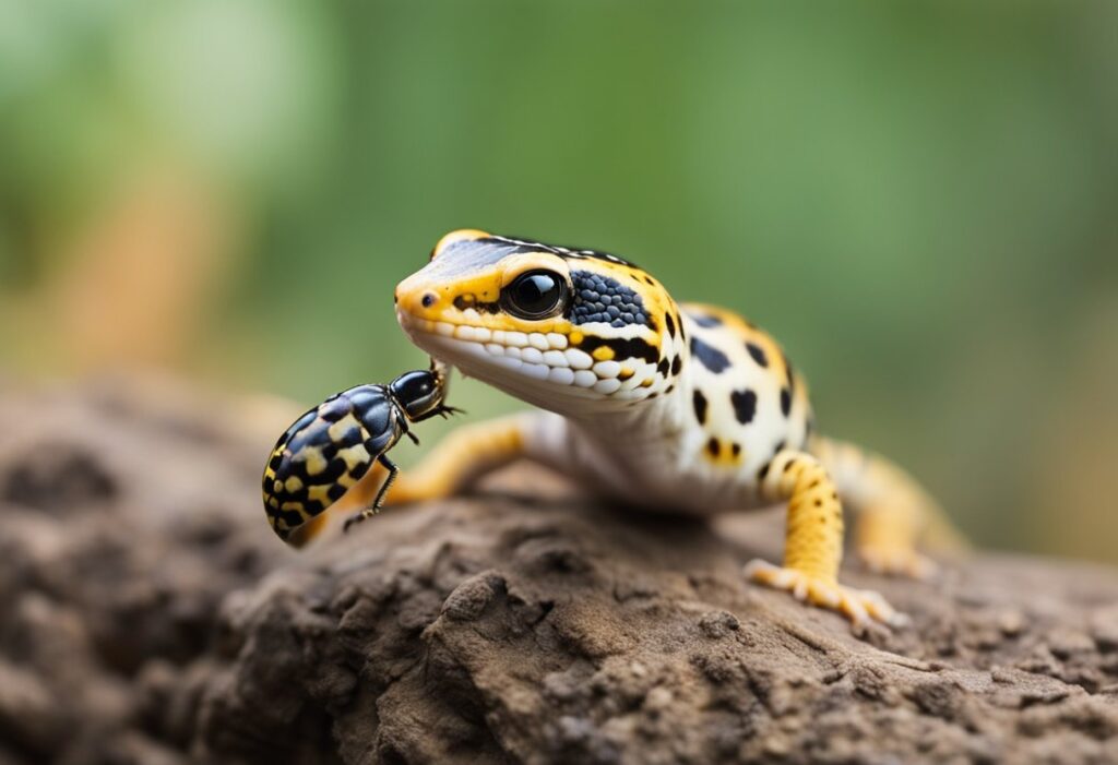 Can Leopard Geckos Eat Beetles