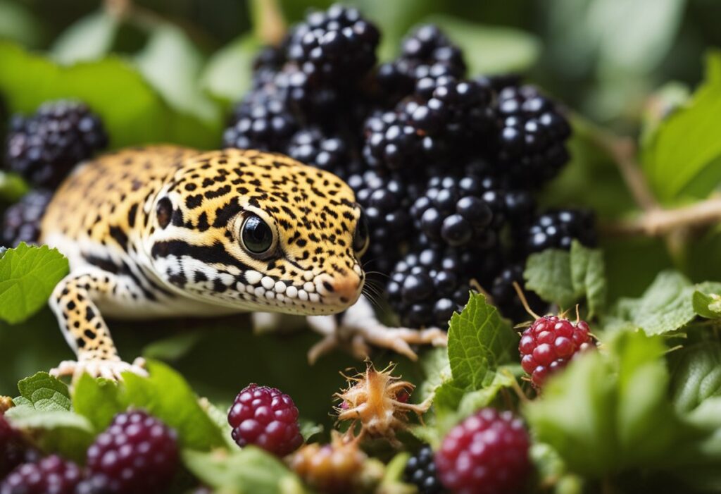 Can Leopard Geckos Eat Blackberries