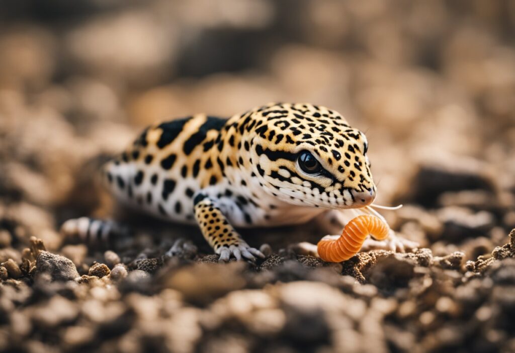 Can Leopard Geckos Eat Bloodworms