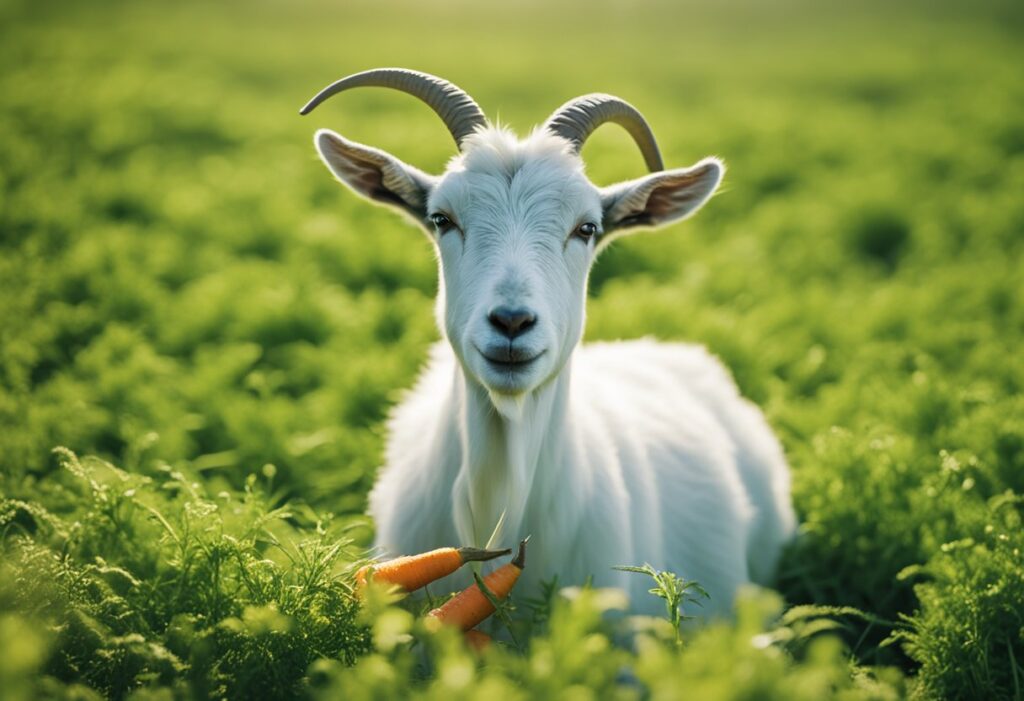 Can Goats Eat Carrots