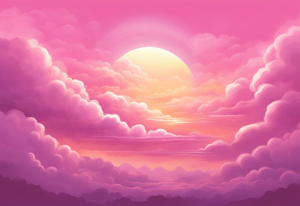 What Do Pink Clouds Mean Spiritually