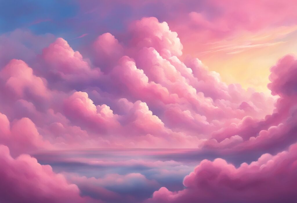 What Do Pink Clouds Mean Spiritually