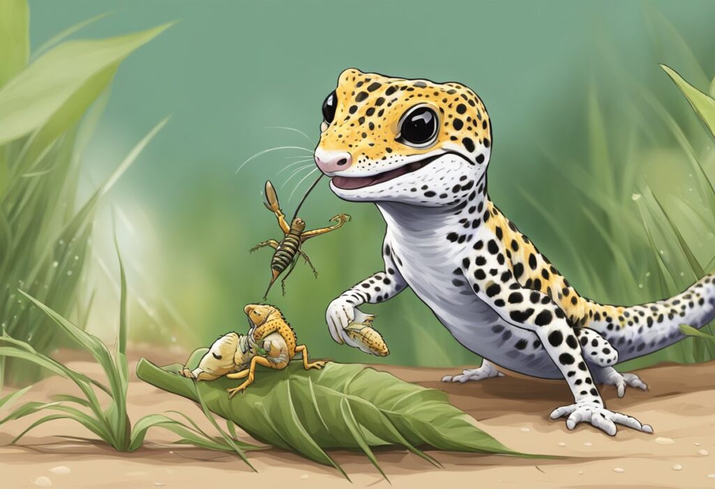 Can Leopard Geckos Eat Large Crickets