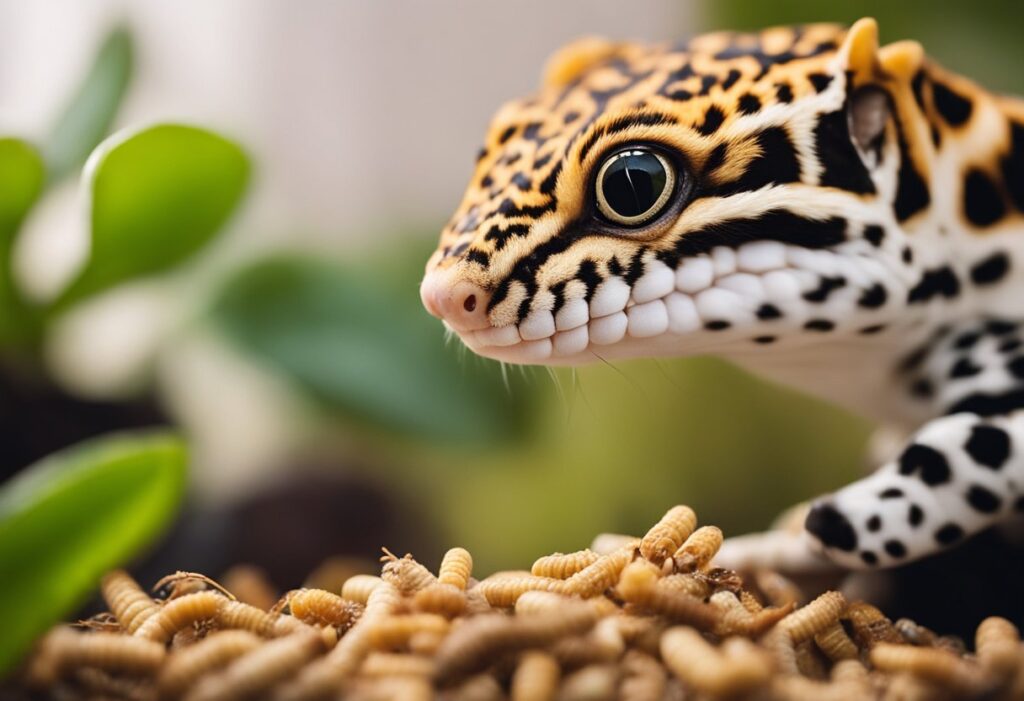 Can Leopard Geckos Eat Only Mealworms