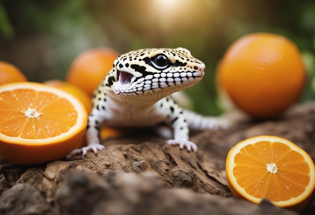 Can Leopard Geckos Eat Oranges