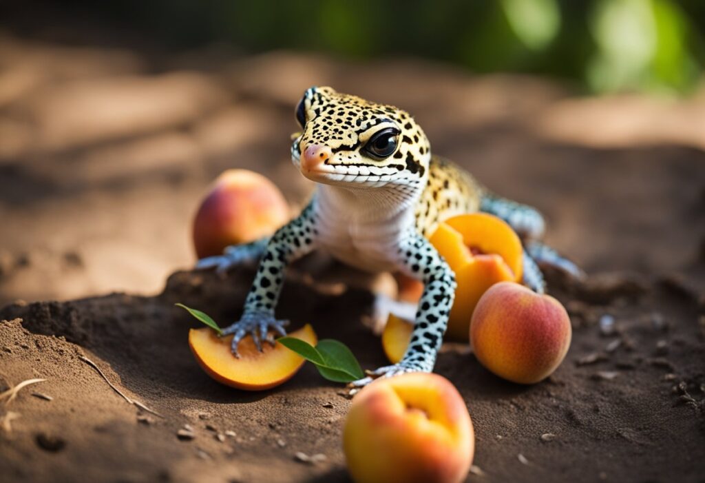 Can Leopard Geckos Eat Peaches